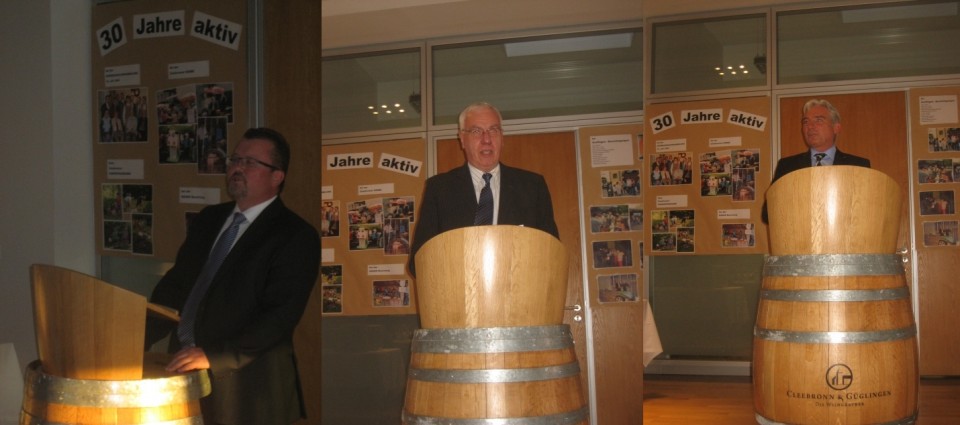 Bernd Schellenbauer, Bruno Seyb, Thomas Strobl MdB
